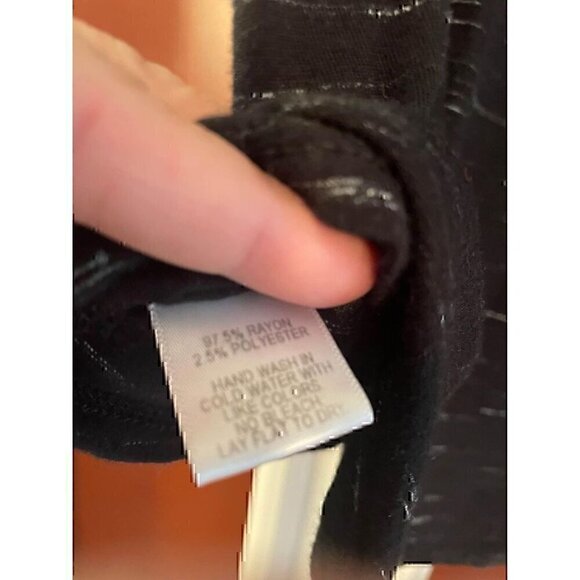 Olivia Moon Zipper Back Top Large - Picture 2 of 7